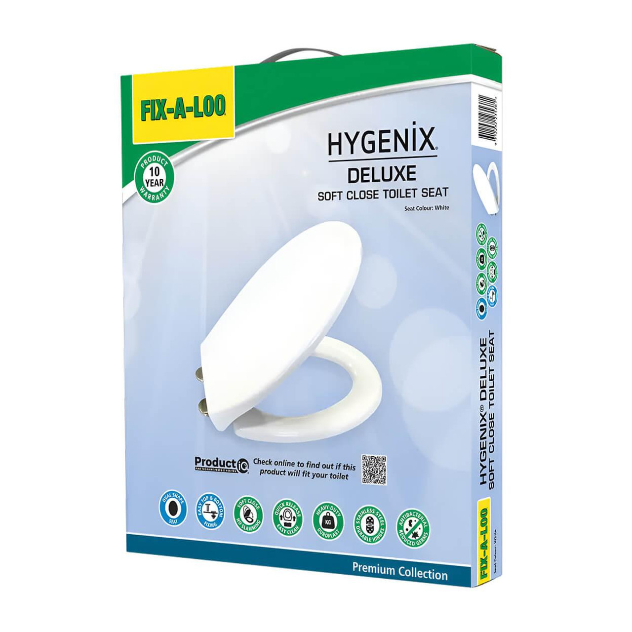 fix-a-loo hygenix deluxe soft close toilet seat fix-a-loo hygenix deluxe soft close toilet seat