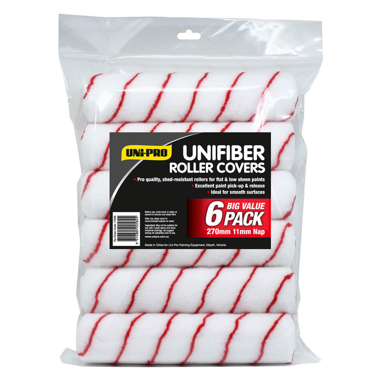 Uni-Pro Uni Pro Unifiber Roller Covers 270mm