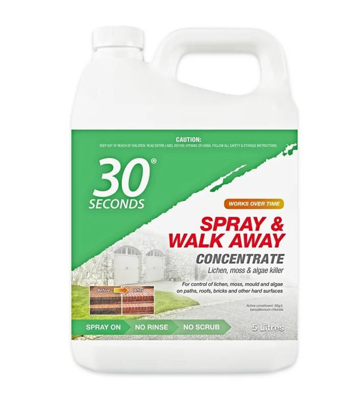 30 Seconds Spray And Walk Away 5ltrs