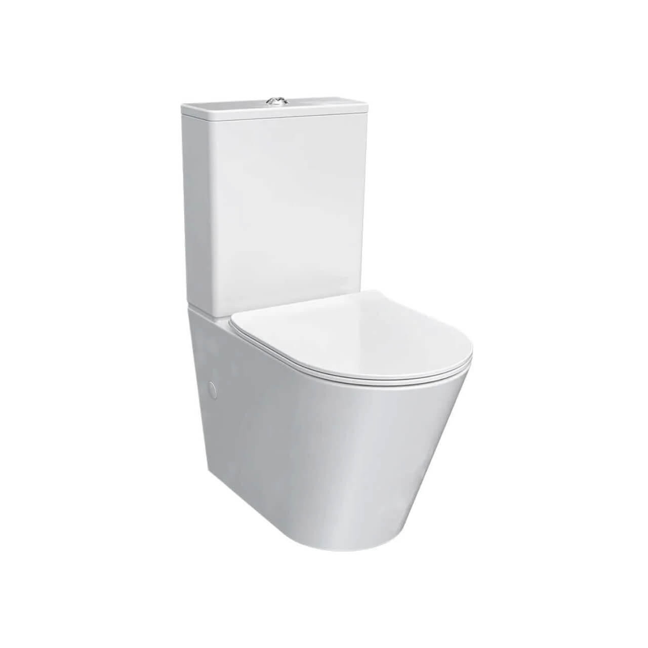  Parisi L'Hotel Wall Faced Suite Rimless Including Soft Close Seat PN730 