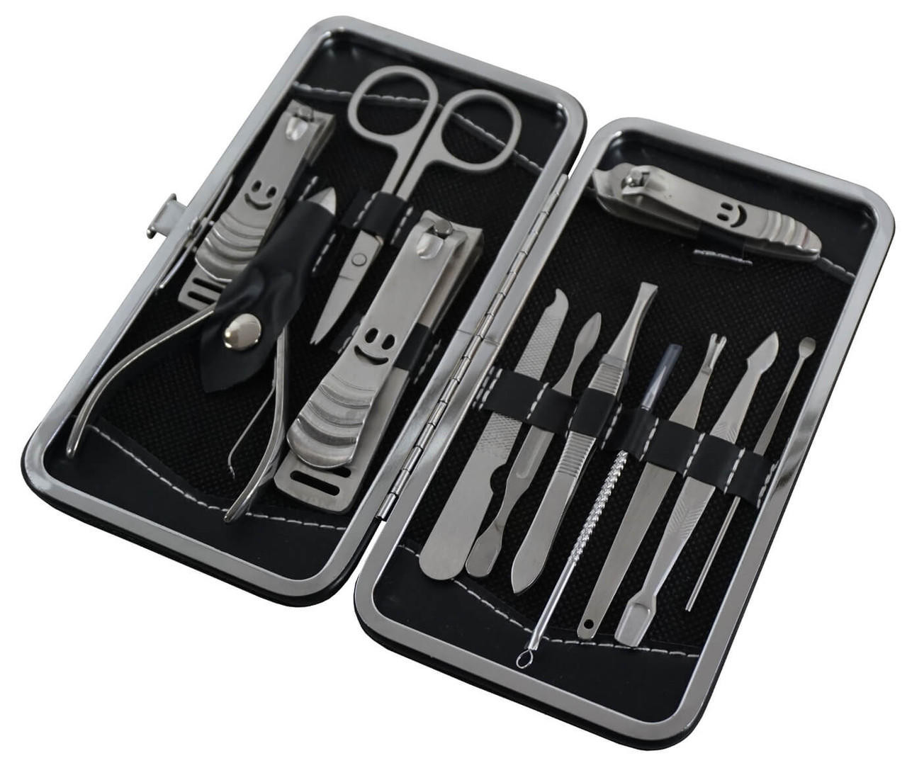 Work Force Manicure Set Stainless Steel 12pc 05380