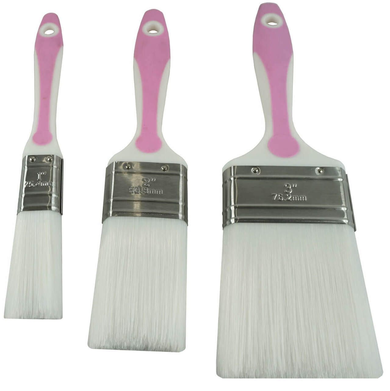 Work Force Paint Brush Polyester Soft 3pc Set 09063