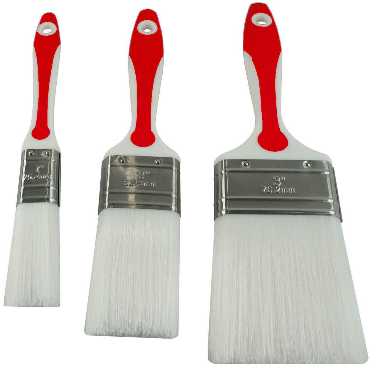 Work Force Paint Brush Polyester Soft 3pc Set 09064