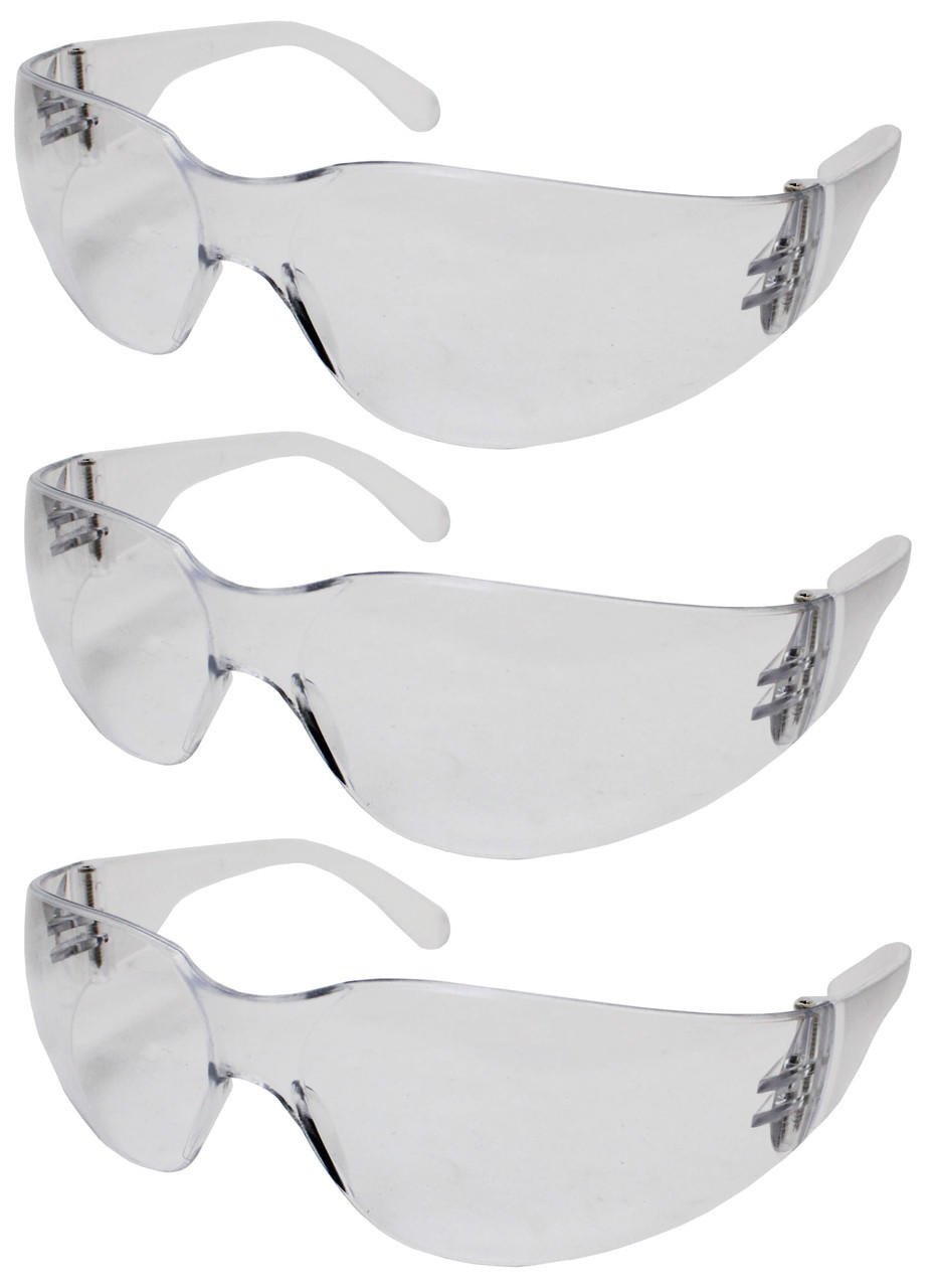 Work Force Safety Glasses Clear Set 3pc 11703
