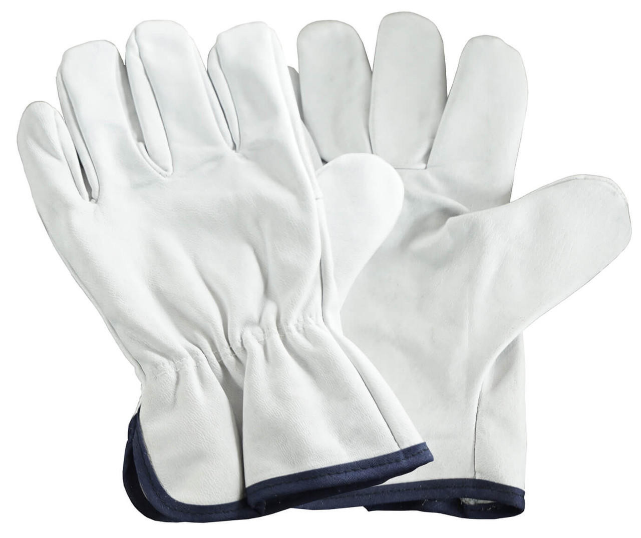 Work Force Gloves Riggers White 2Pr Sml 11333