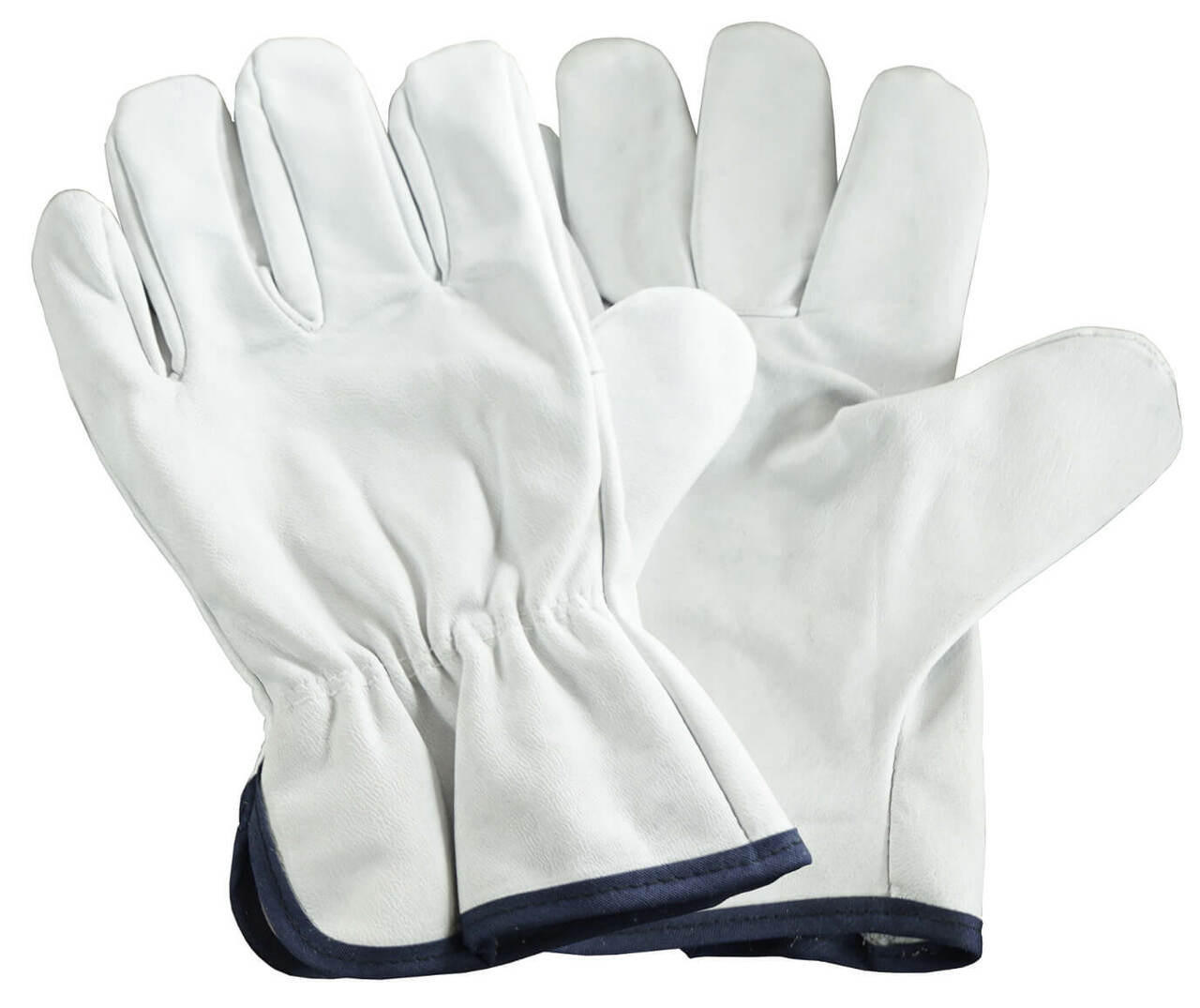 Work Force Gloves Riggers White 2Pr Lge 11335