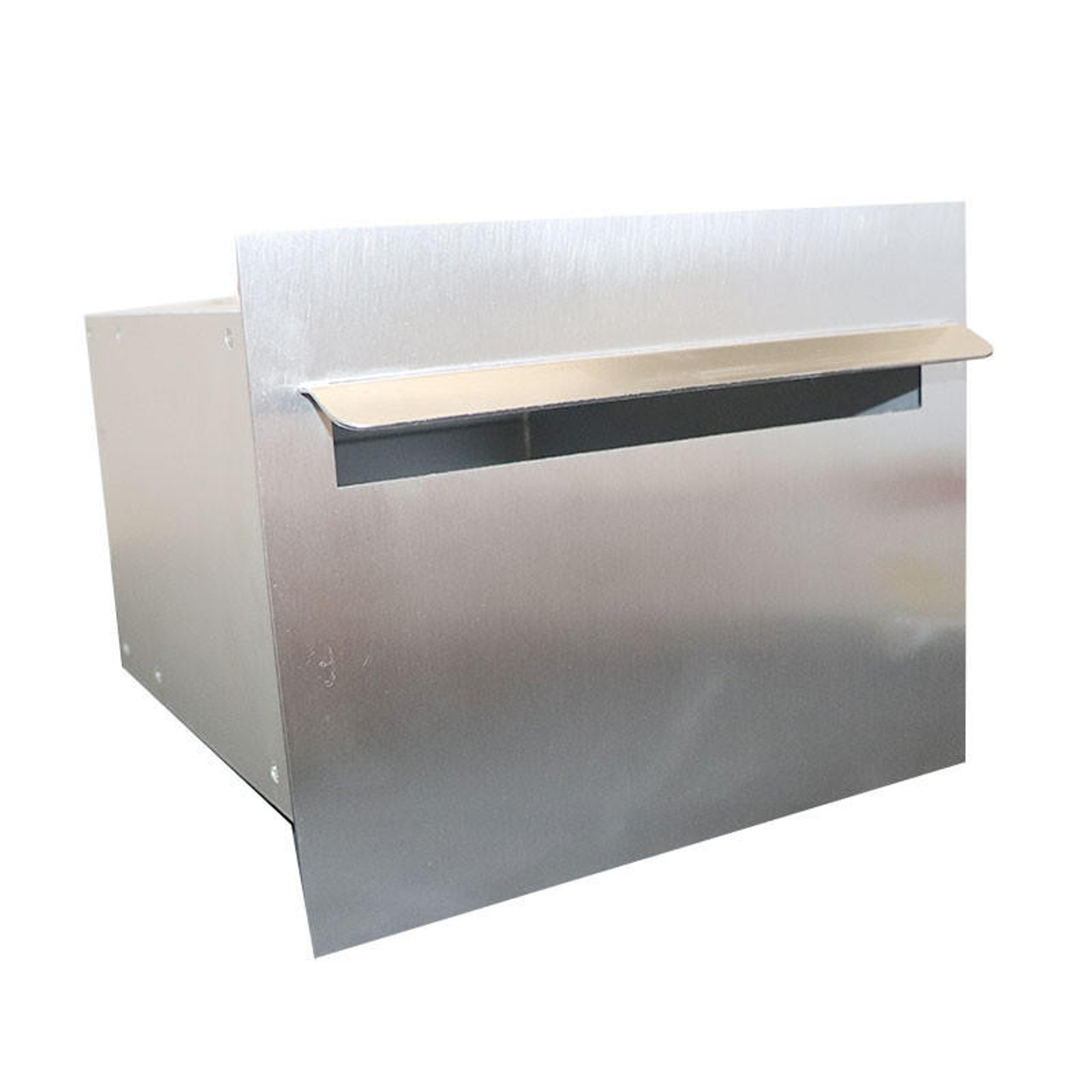Mailmaster A4 Portrait Stainless Steel Back Opening Letterbox HGSSPBK