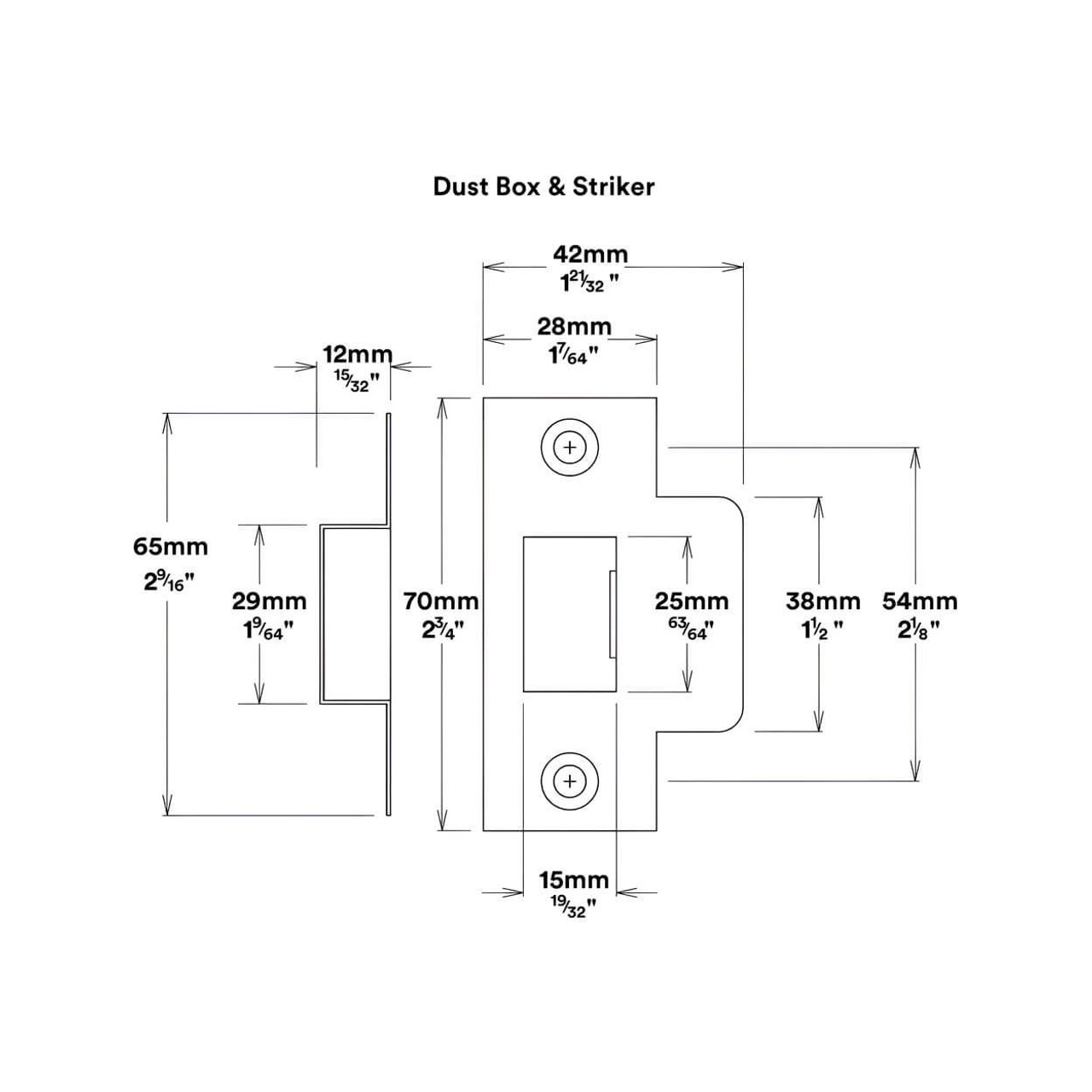  Iver Baltimore Passage Lever Kit Round Rose 