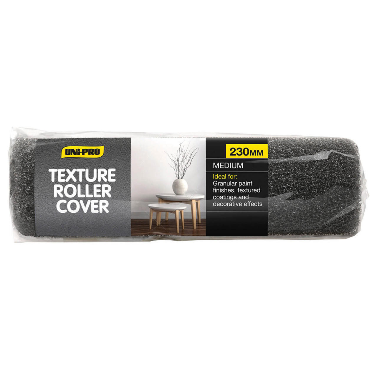 Uni-Pro Roller Cover 230mm Foam Texture Mtx230