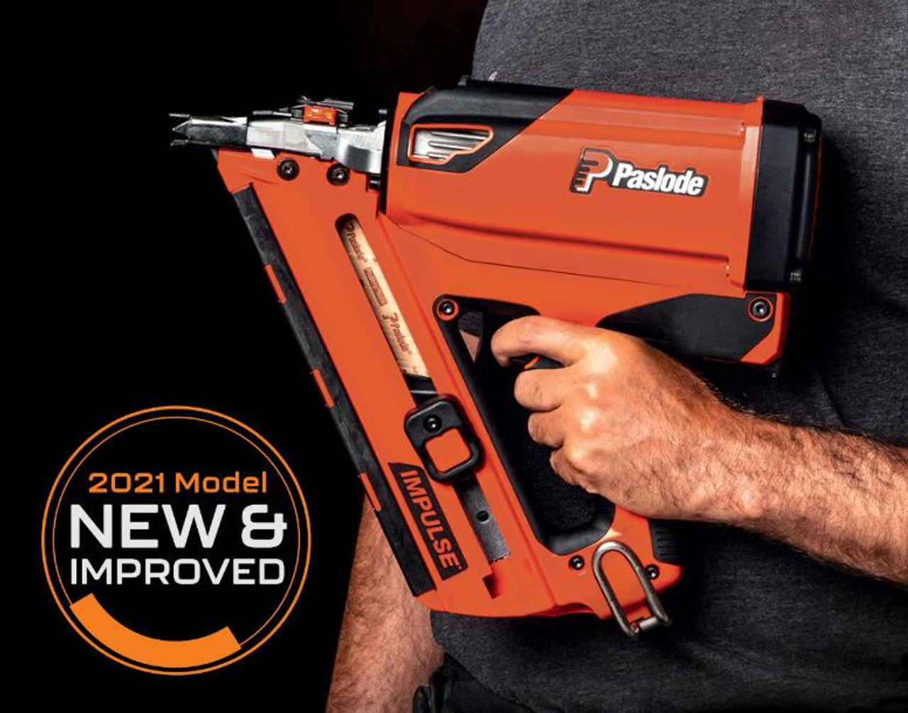 Paslode 7.4V 2.2Ah Li-ion Cordless Framemaster PowerVent Impulse Nailer Combo Kit B20580