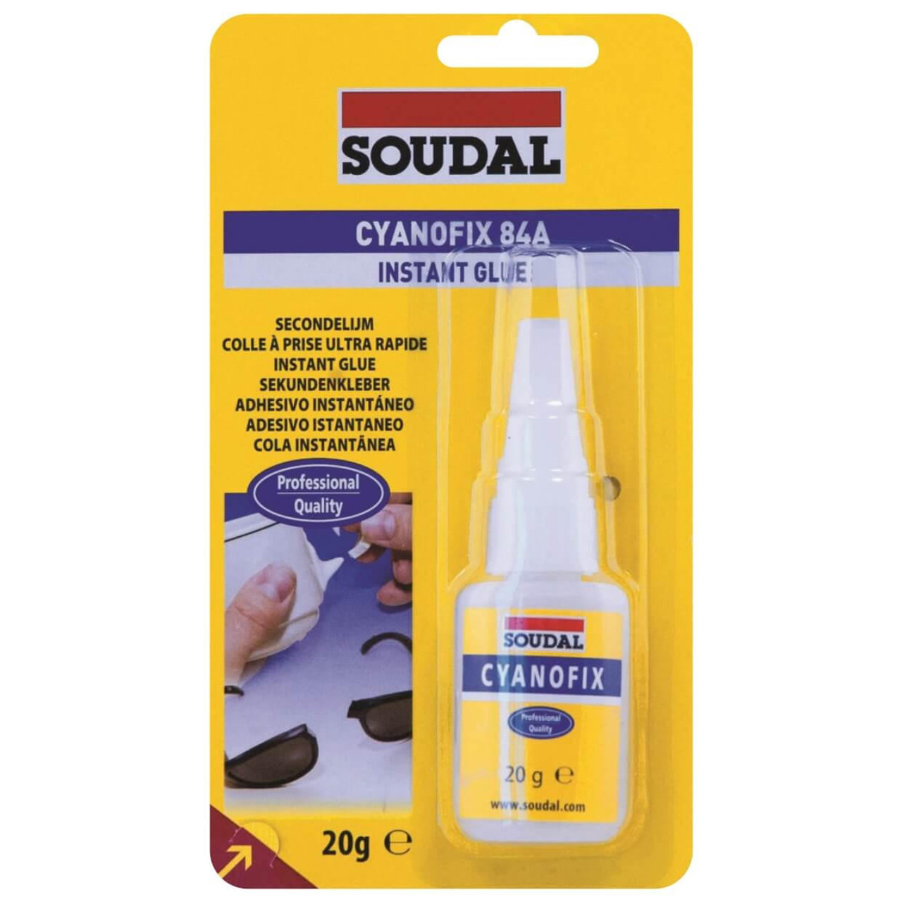 Soudal Cyanofix Liquid Blister Superglue 20gr