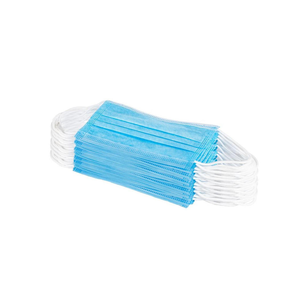 3A Medical Disposable 3 Ply Face Mask Multiple Protection 50pcs 70084 Blue