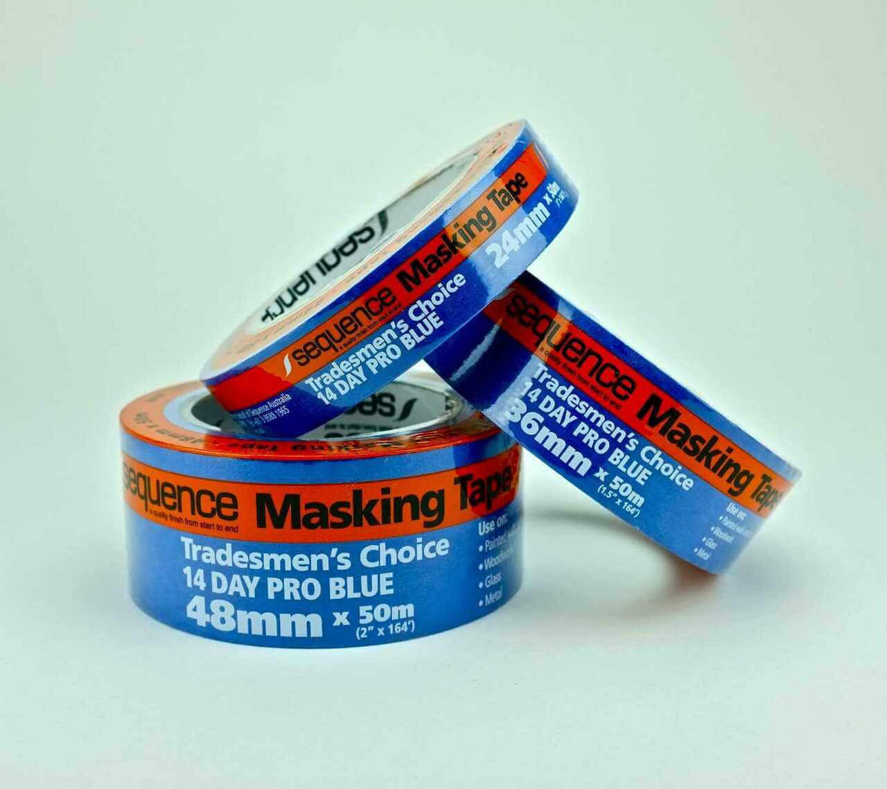Sequence Masking Tape Blue 14 Day 36MMx50M 20331
