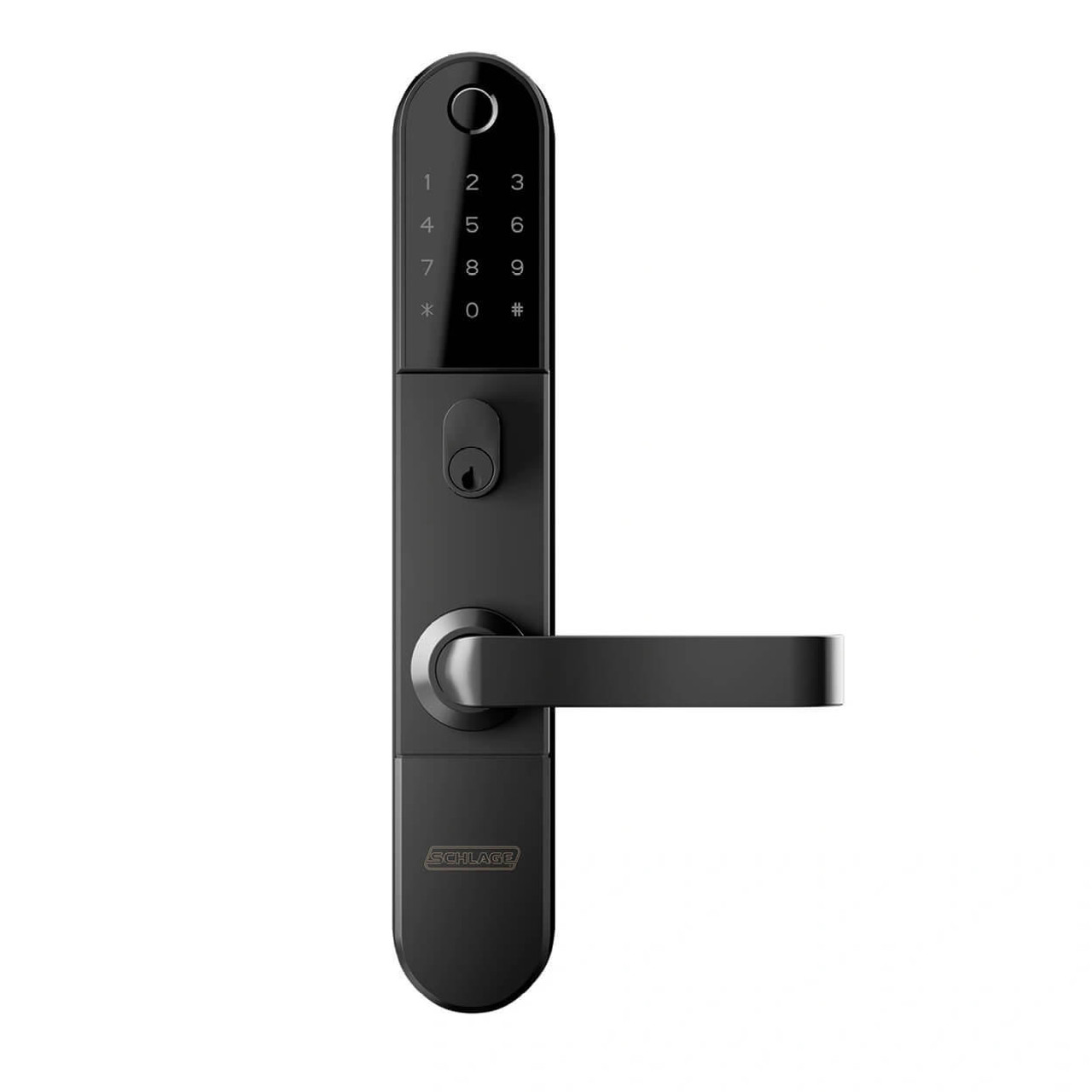  Schlage Omnia Fire Rated Smart Lock Matt Black SCEOM99XMB 