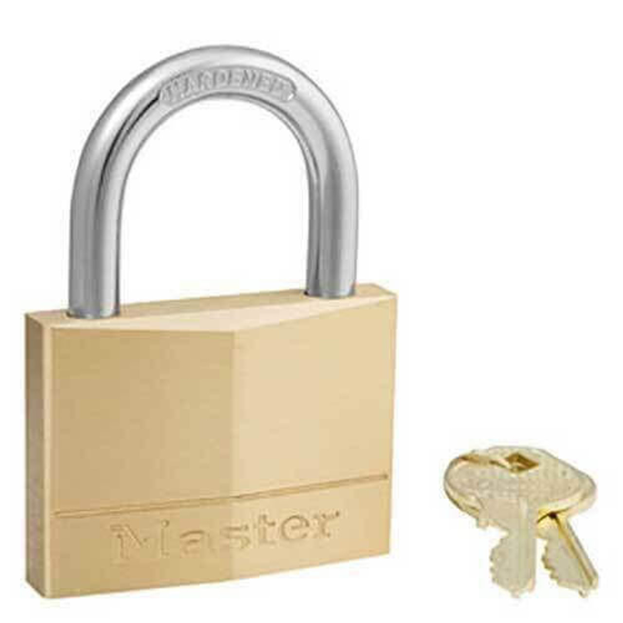 Master Lock Master Padlock Brass Diamond 60x29MM 1pk Keyed To Differ 160DAU