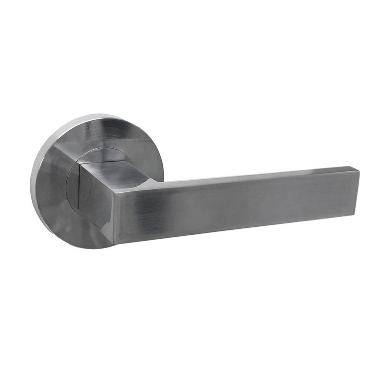 The Builders Choice 43580 63MM Lever Set Satin Chrome