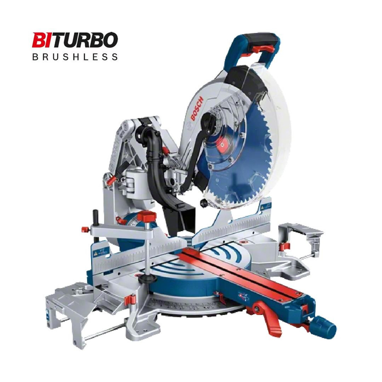 383954 Bosch 18V Biturbo Brushless Cordless 305mm Mitre Saw