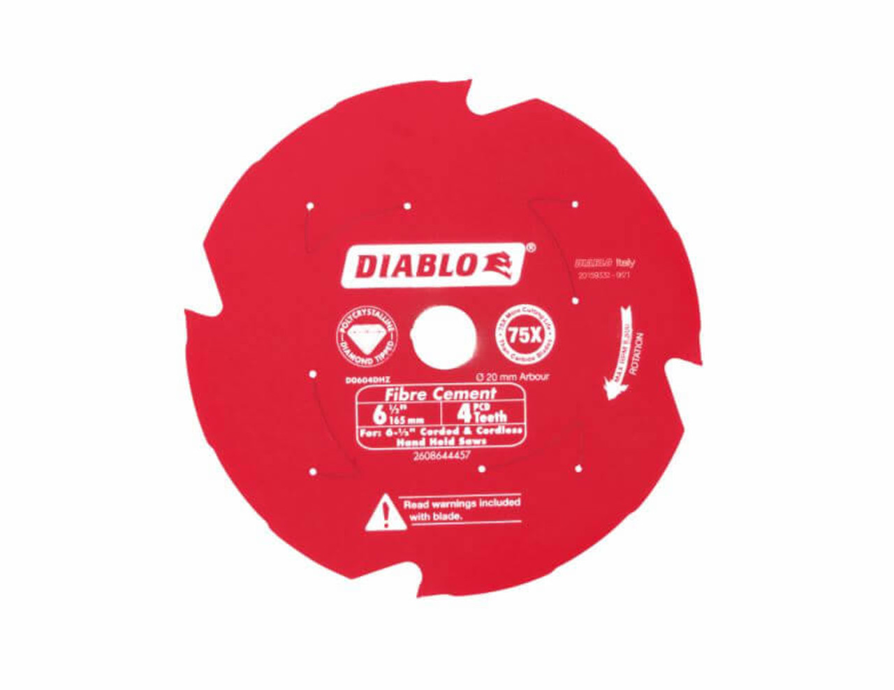 Diablo 165MM Fibre Cement Blade 2608644457