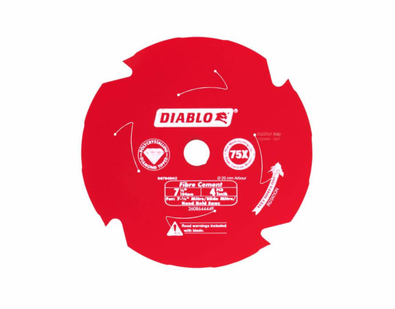 Diablo 184MM Fibre Cement Blade 2608644449