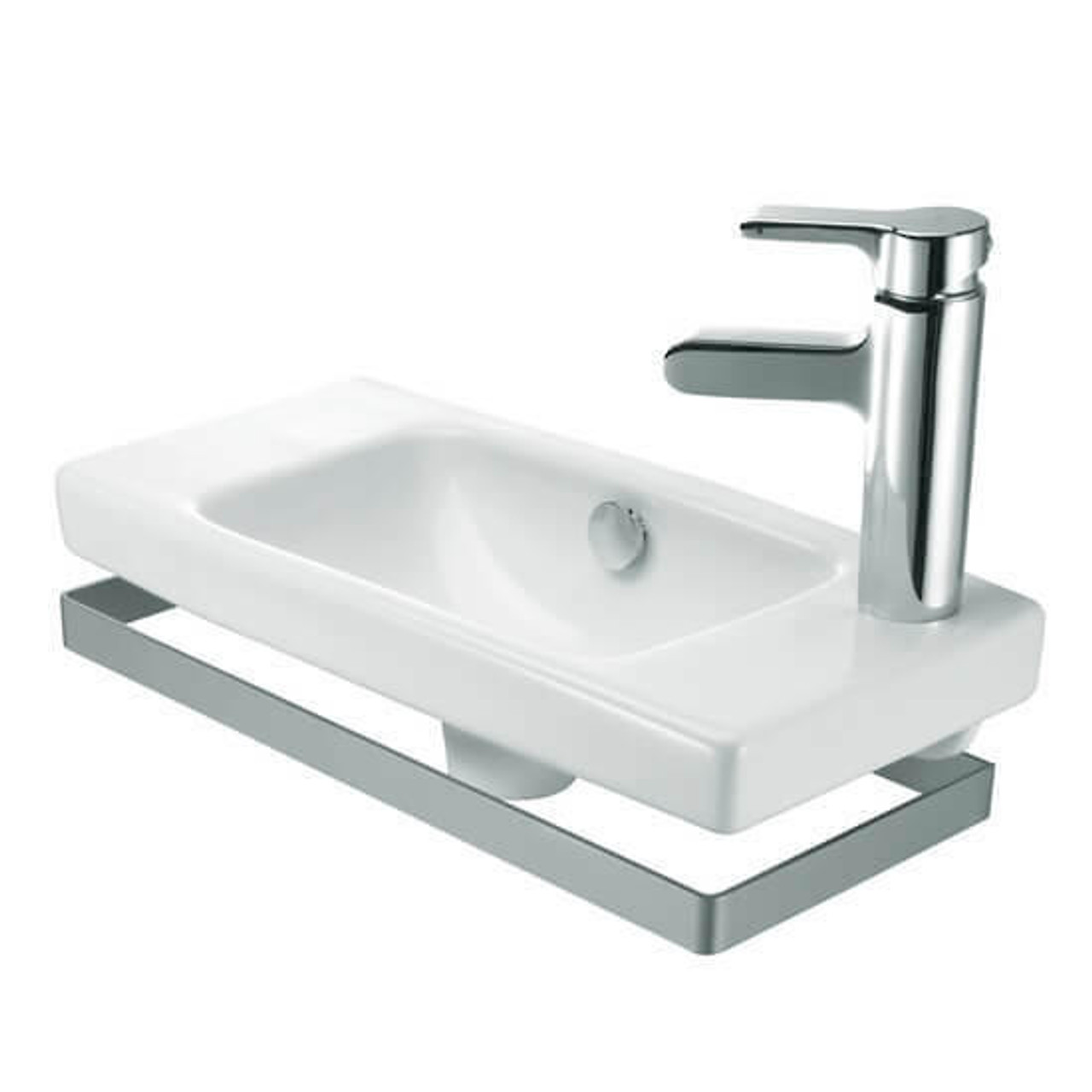 Kohler Reach 500 Wall Hung Basin Gloss White 4948CK-00