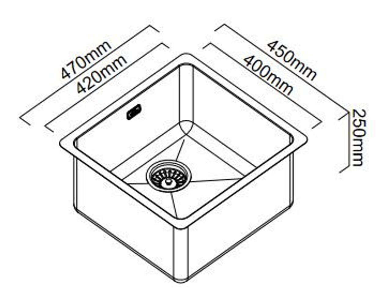 Abey 45 Litre Single Bowl LT120