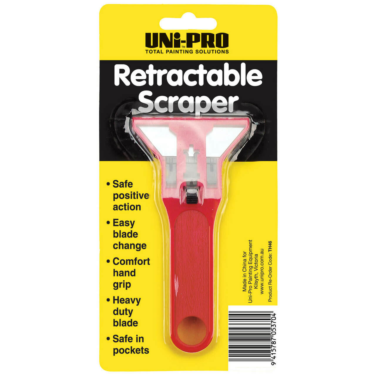 Uni-Pro Scraper Paint Uni Pro Retractable Th46