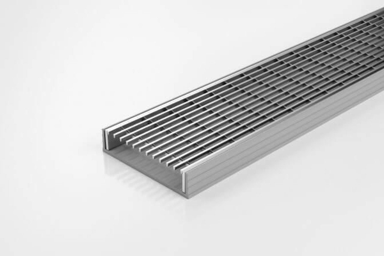 Stormtech Standard Grate 316 Stainless With UPVC Channel 1000MM 100TRG20