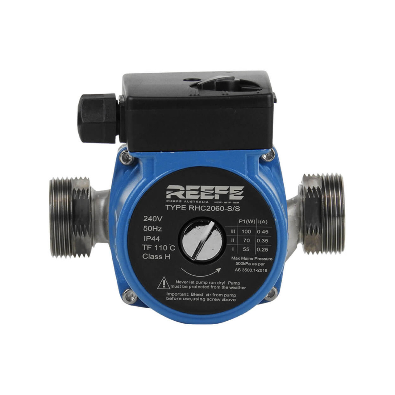  Reefe RHC2060-S/S Hot Water Circulator Pump 7372.SS 