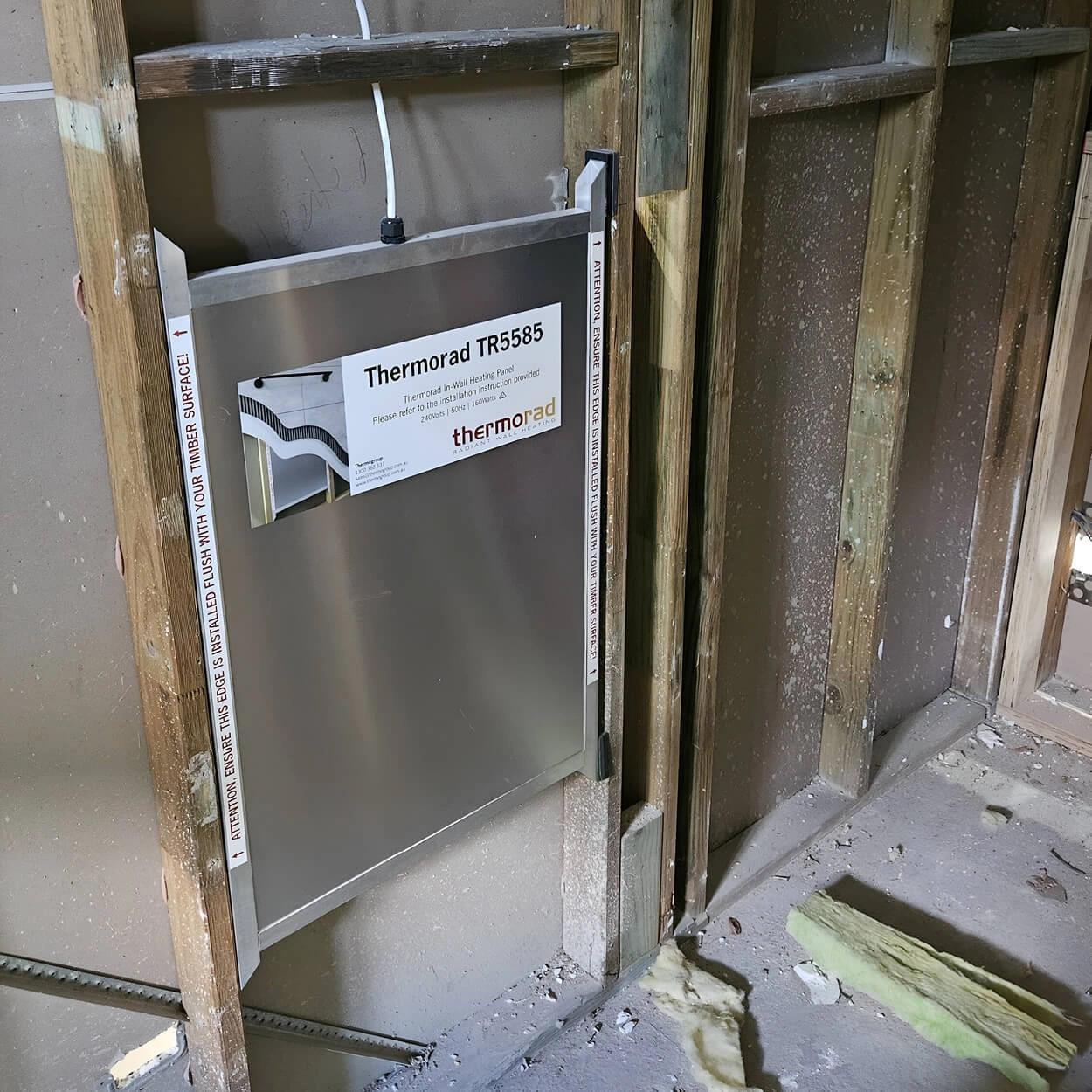  Thermorad In-Wall Heating Panel - Invisible Towel Dryer 160W 