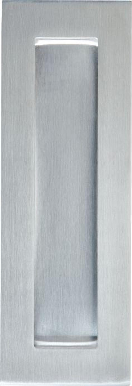 Austyle 43749 Rectangular Flush Pull - Satin Stainless Steel