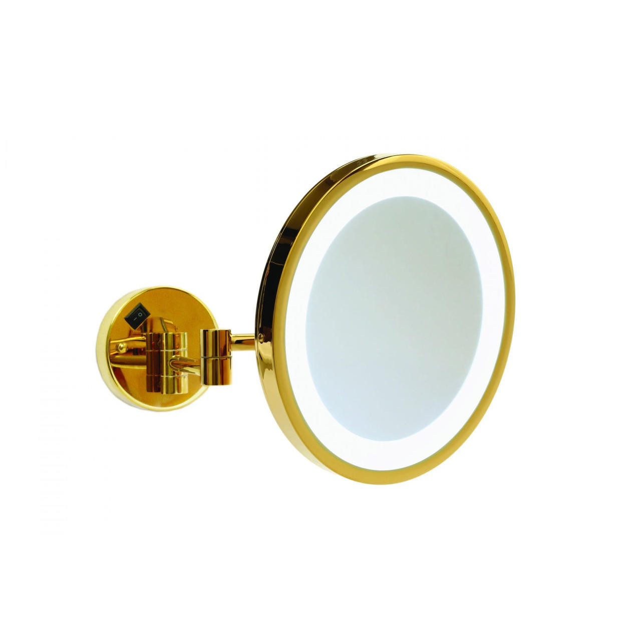 Ablaze Lit 3x Magnifying Mirror Polished Gold L252GSMC