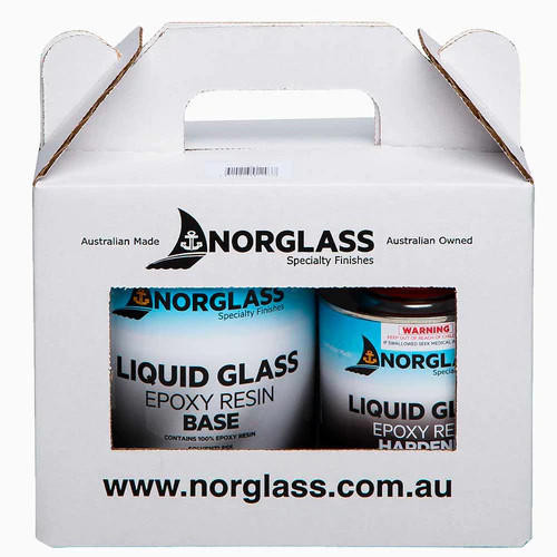 LIQUID GLASS EPOXY RESIN 750ml KIT Hardware & General