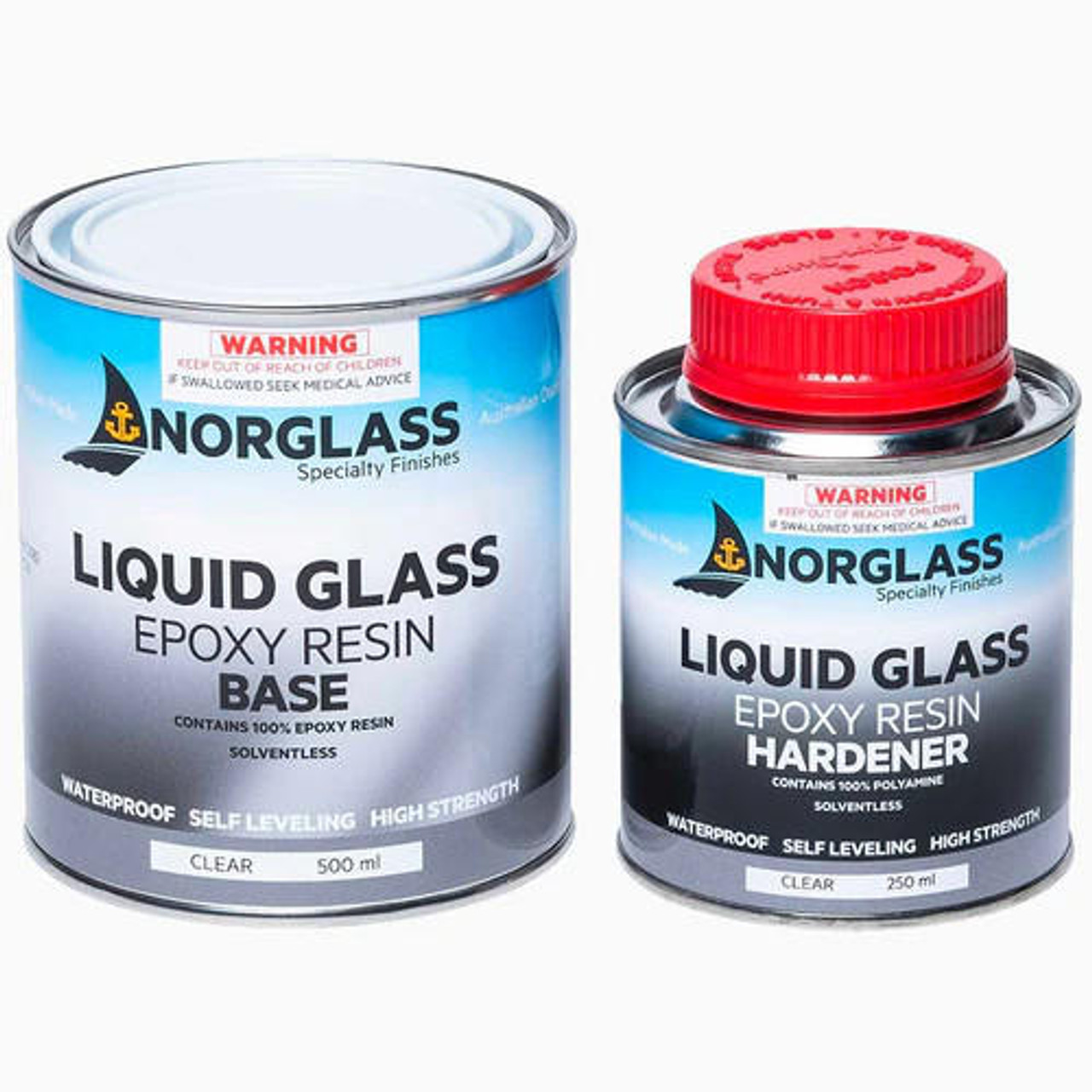Norglass NORGLASS LIQUID GLASS EPOXY RESIN 3.0L KIT