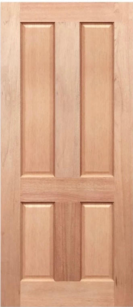 Crown Doors Crown Colonial 4 Panel Door 2040x720x35mm - Solid Maple