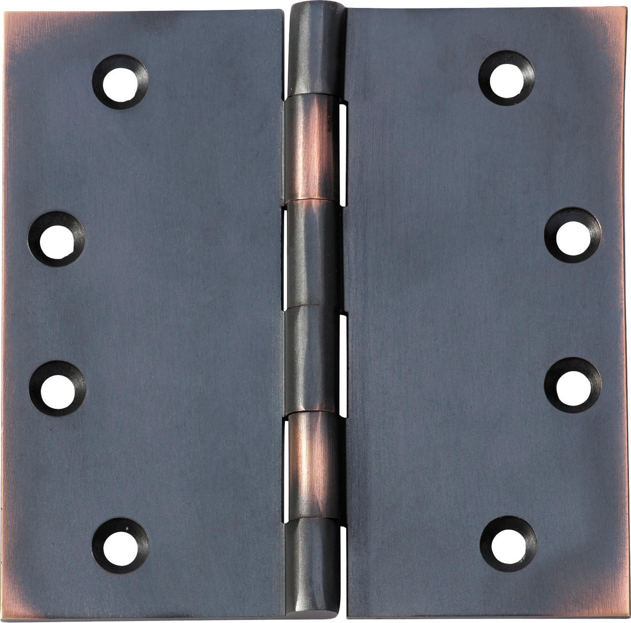 Tradco 2574 Fixed Pin Hinge 100x100mm - Antique Copper