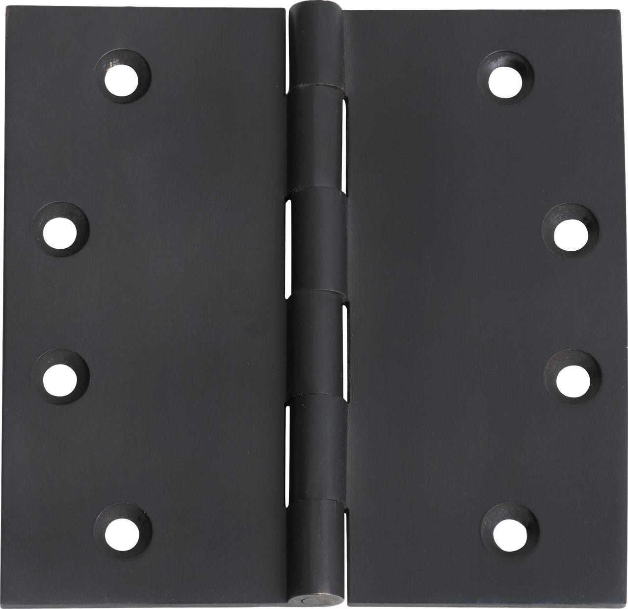 Tradco 2974 Fixed Pin Hinge 100x100mm - Matt Black