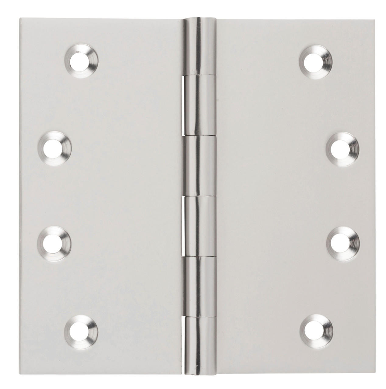 Tradco 2724 Fixed Pin Hinge 100x100mm - Satin Chrome