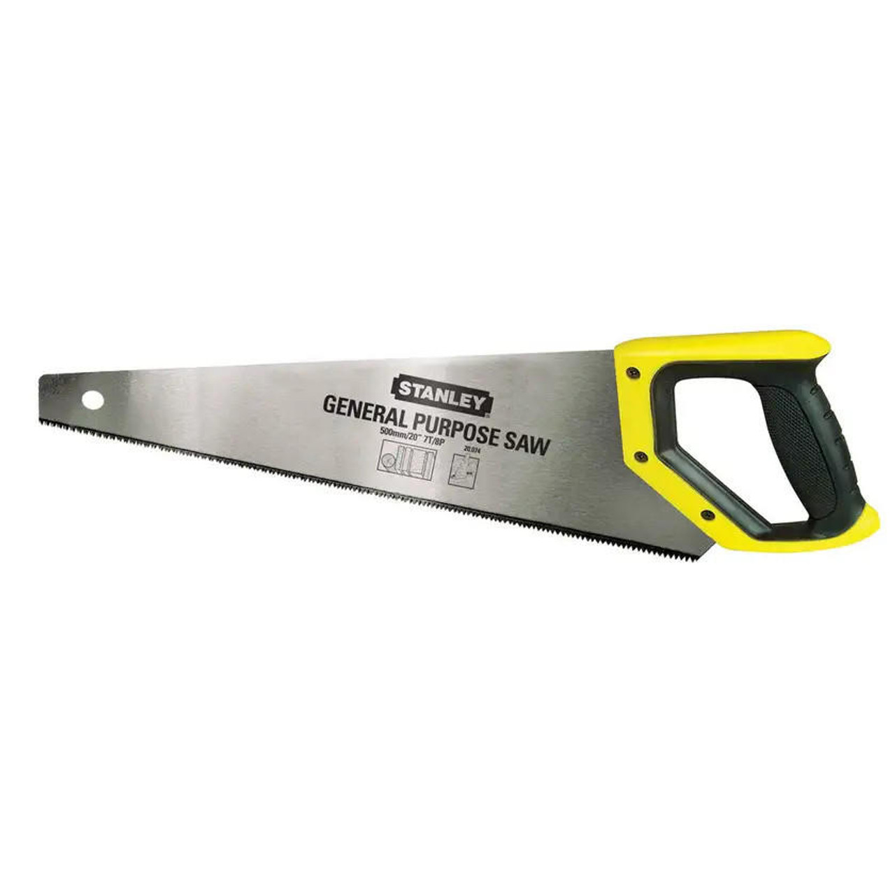 Stanley STANLEY HAND SAW 500mm  7TPI GENERAL PURPOSE 20-074