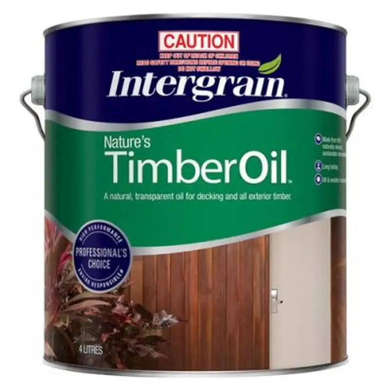 Intergrain Natures Timber Oil 4L Natural