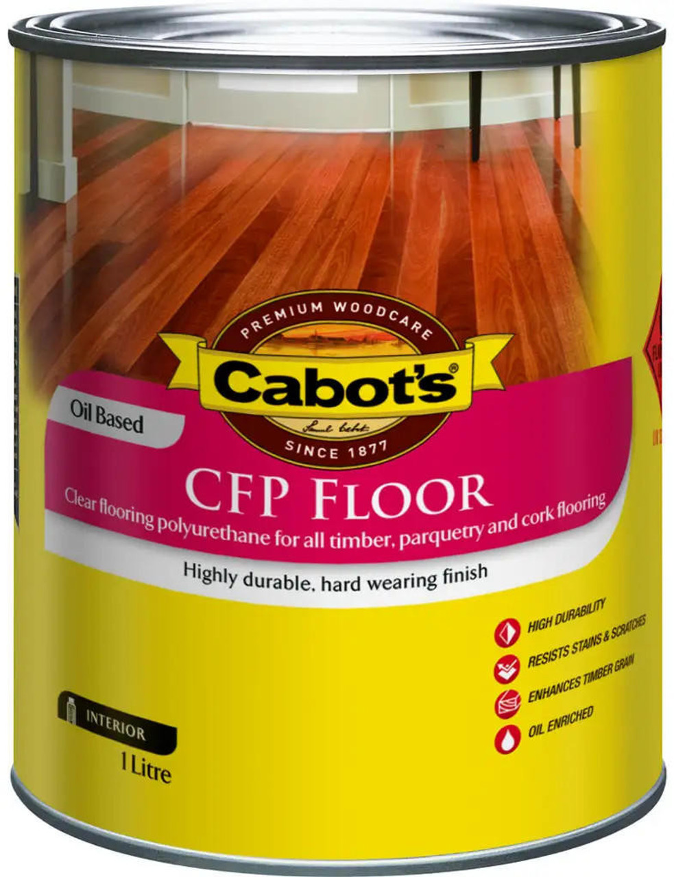 Cabots Cabothane CFP 1L Satin