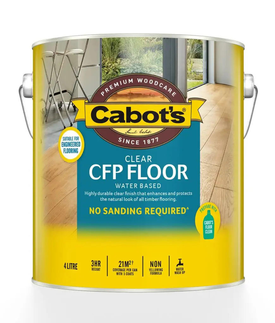 Cabots CFP Floor Matt 4L W/B