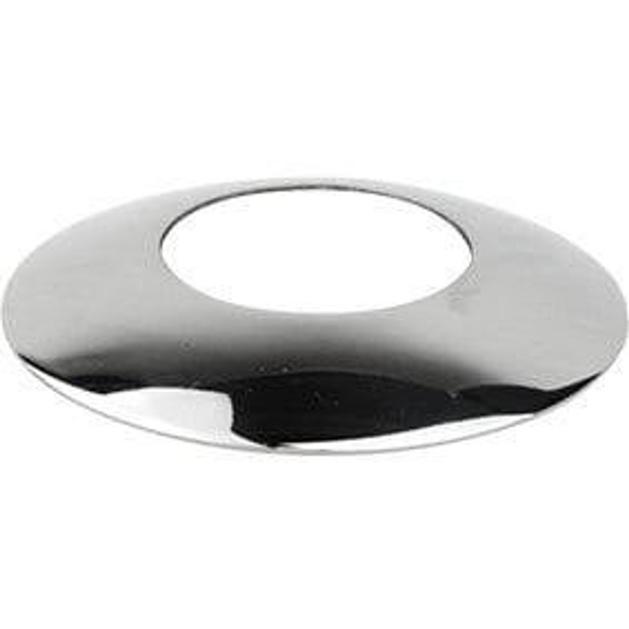 Rio Round Bolt Down Slimline Domical Cover Plate Mirror Finish