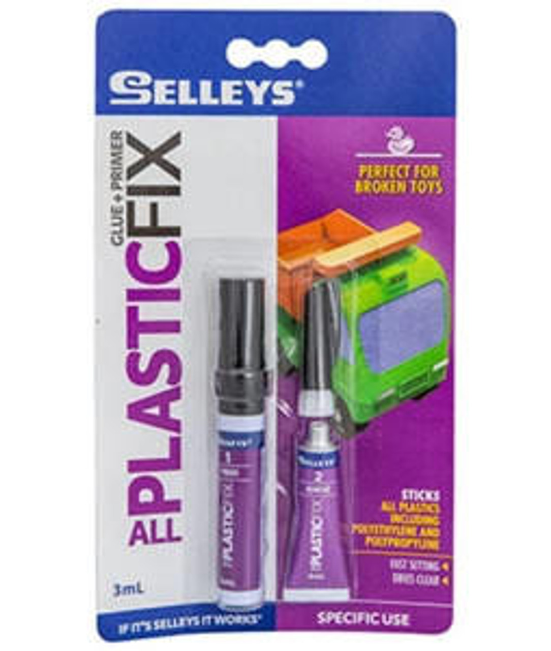 Selleys Plastic Fix 3ml