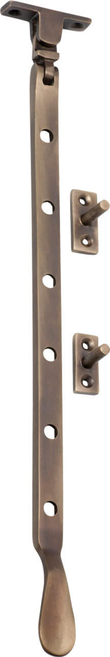 Tradco 2315 Casement Window Stay 300mm - Antique Brass