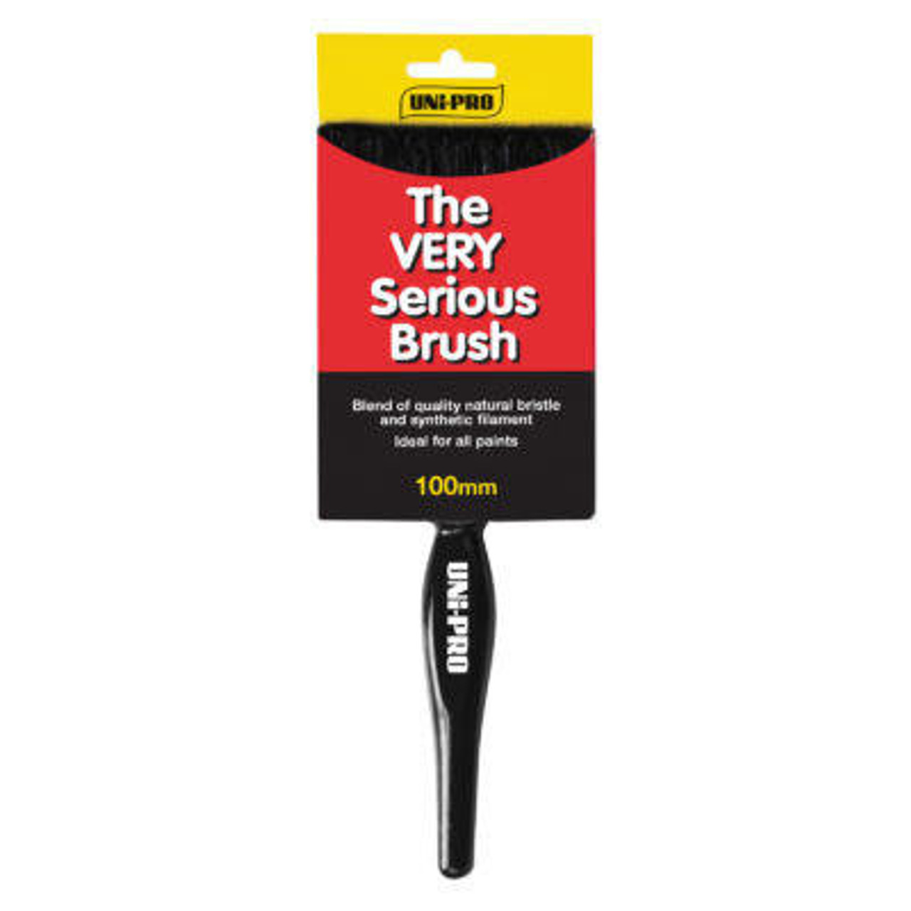 Selleys UNi-PRO Very Serious All Paints Brush Range 100mm