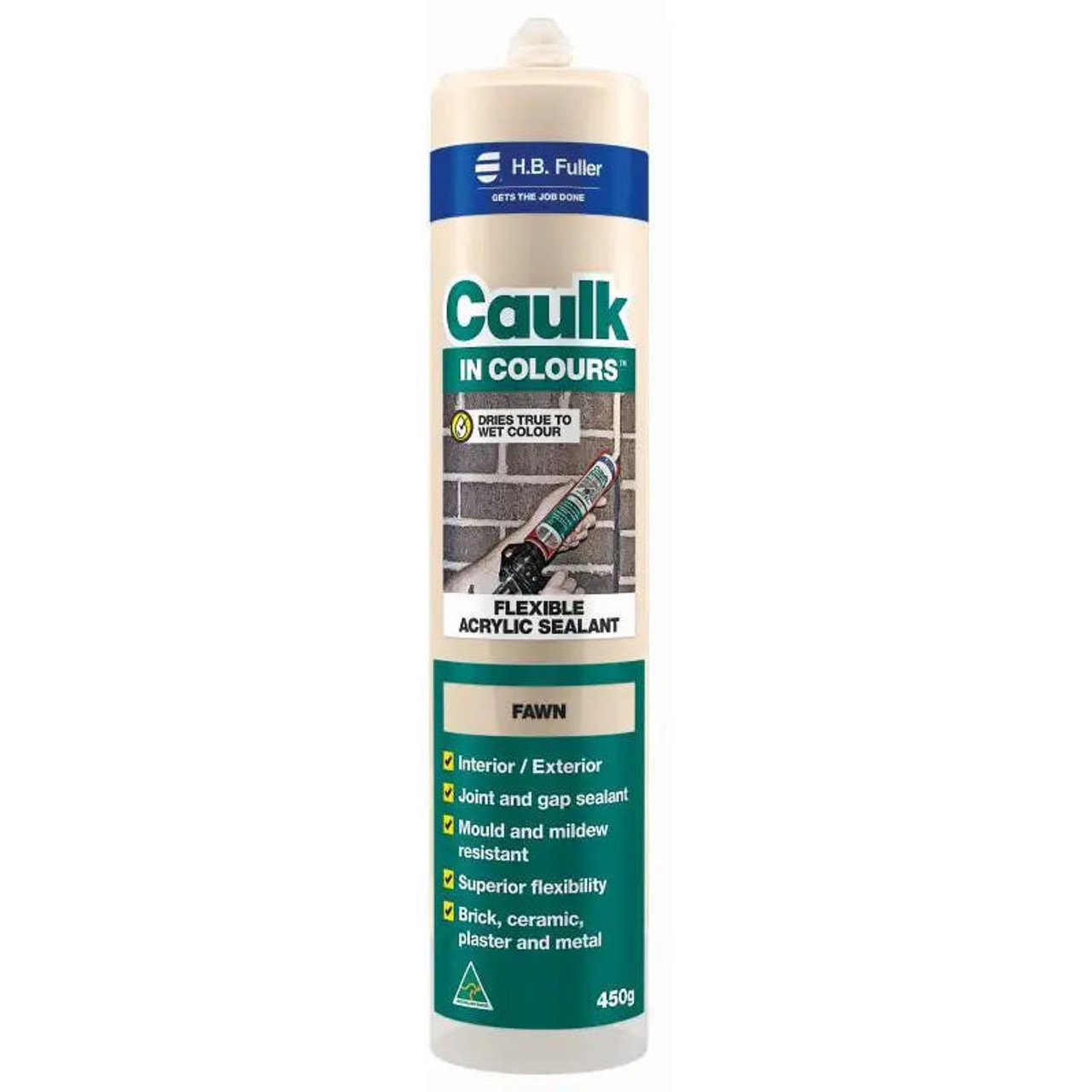 HB Fullers HB Caulk in colours Fawn