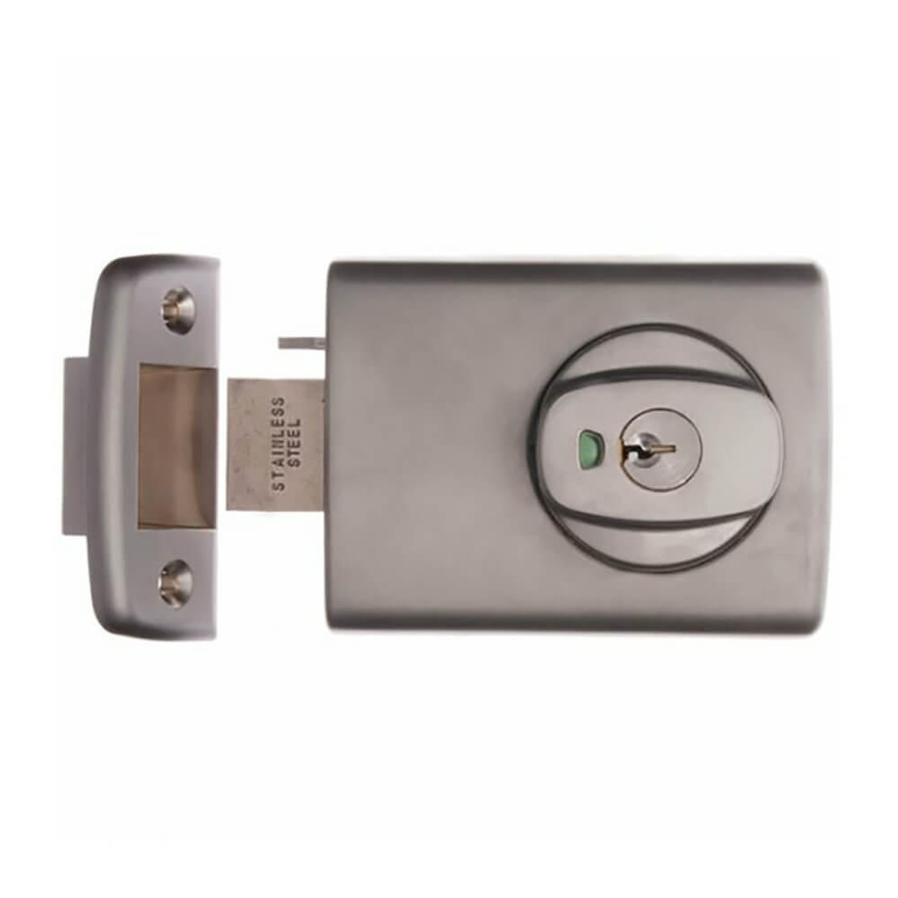  Lockwood 001 Double Cylinder Deadlatch Open Out Strike Satin Pearl - 001-4K1SP 