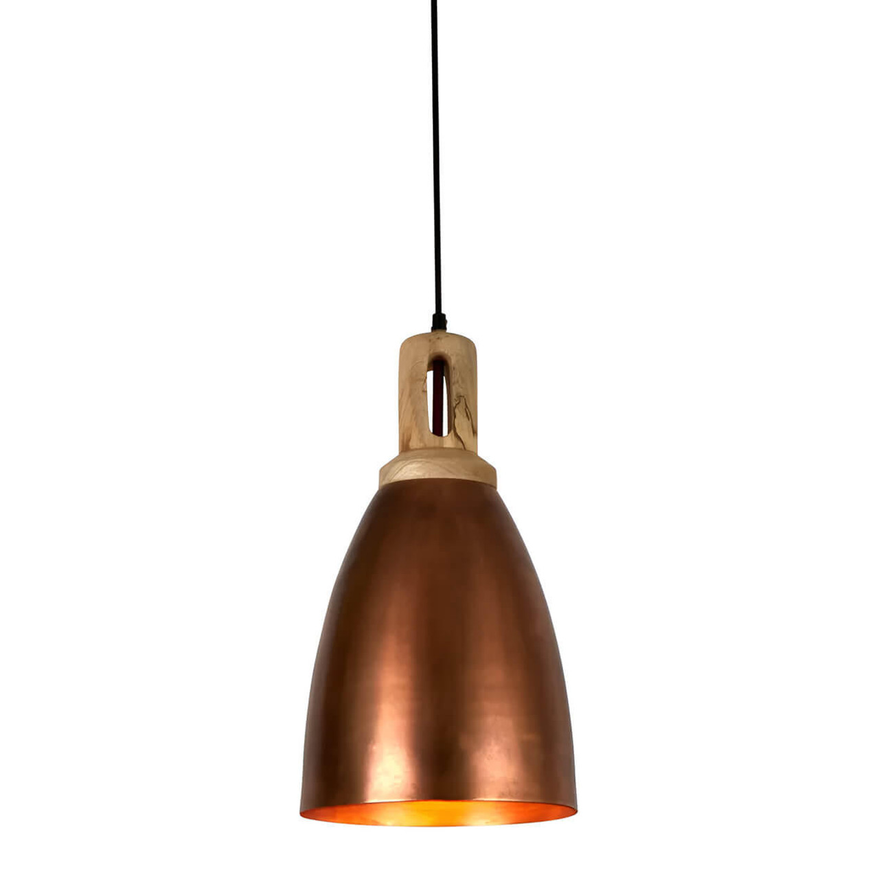  Emac & Lawton Lewis Ceiling Pendant Antique Copper 