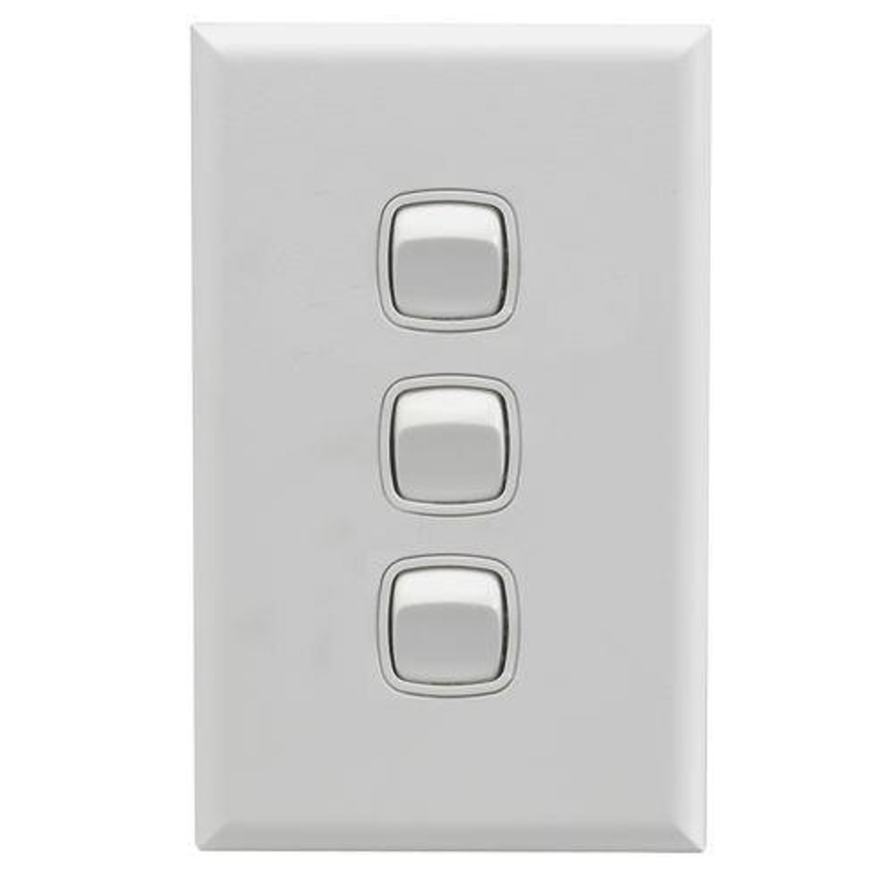 hpm HPM EXCEL 3 Gang Wall Switch