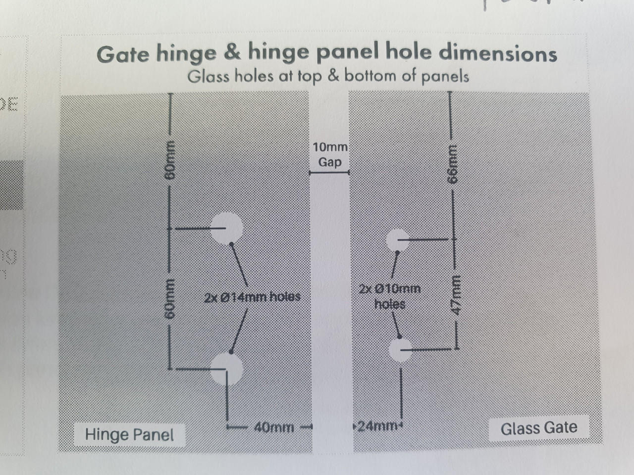 Master Range Glass to Glass Hinge Set Mirror Finish SS316